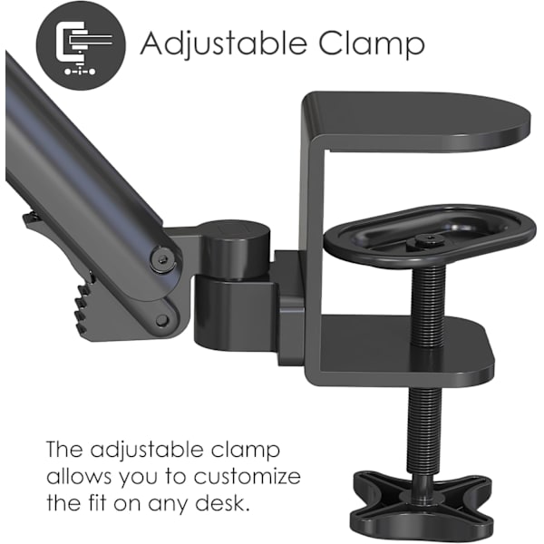 Leddelt Håndledsstøtte, Ergonomisk Armstøtte til Skrivebord, Kontortilbehør og Hjemmekontortilbehør, Justerbar Håndledsstøtte