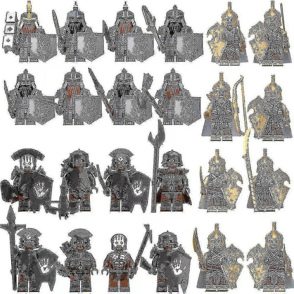 24 Sagan om ringen byggklossar minifigurer leksaker