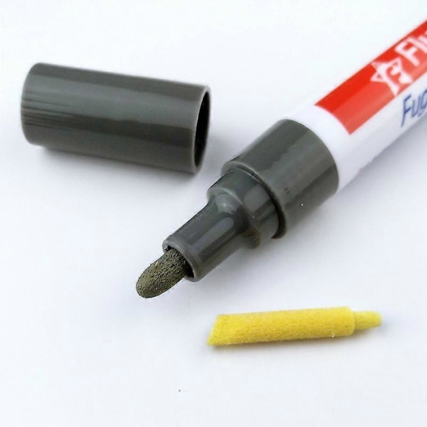 Flise Reparations Pen, Vægreparations Pen, Flise Skønhedspen, Toiletgulv Flise Revne Dekontamineringspen gold x1