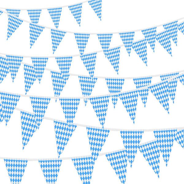 10m Oktoberfest vimpel, Oktoberfest festtillbehör 2 st