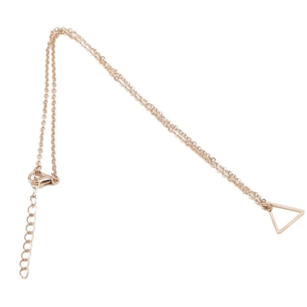 Geometriskt halsband Smycken Triangel hänge halsband för kvinnor, färg1