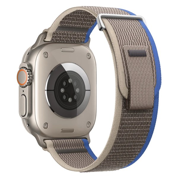 Trail Loop rem til Apple Watch Band 44mm 40mm 45mm 41mm 42 44 45 mm Sportarmband iwatch Ultra 2 49mm series 9 8 se 7 6 5 4 3 blå grå 03 blue gray 03 49mm 45mm 44mm 42mm