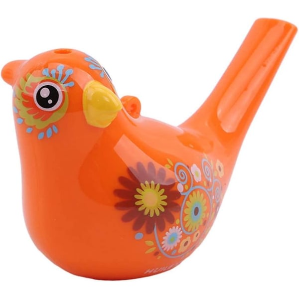 1 stk farvet tegnevand fugl fløjtebadetid musiklegetøj til børn Tidlig læring Pædagogisk børn gavelegetøj musikinstrument