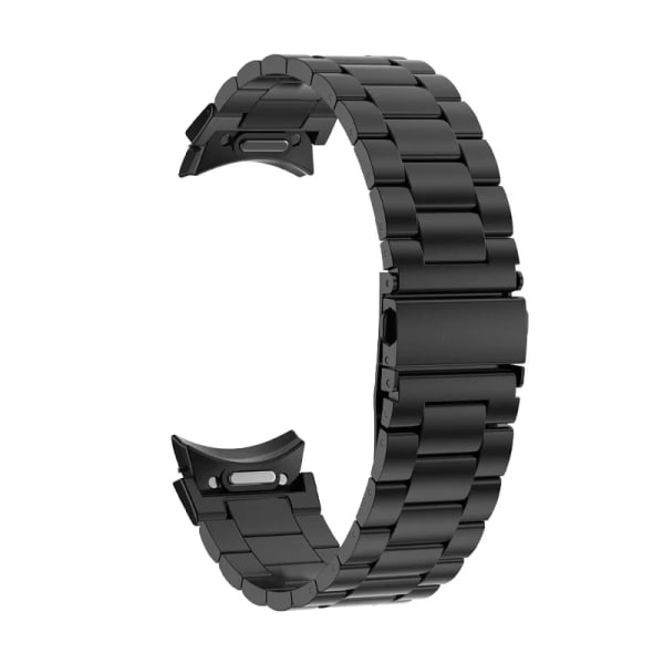 Metallrem for Samsung Galaxy Watch 6 5 4 40 mm 44 mm armbånd Ett klikkfeste for Galaxy Watch 6 Classic 43 mm 47 mm bånd black