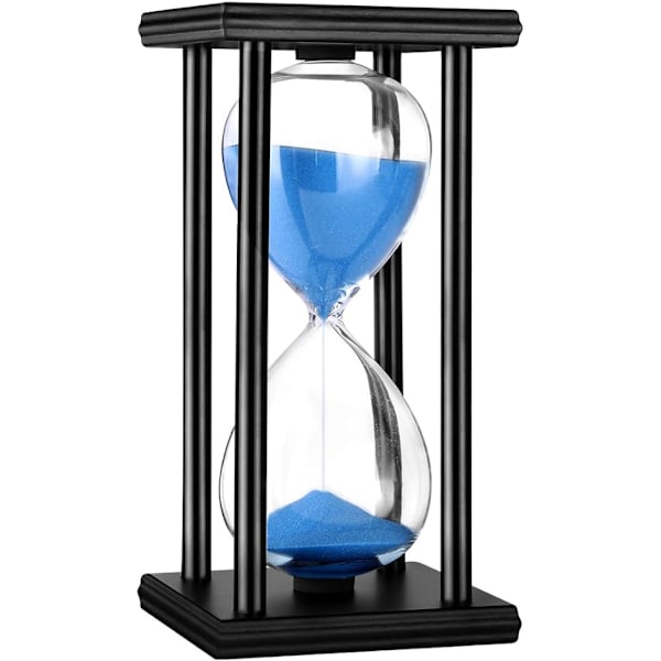 Timeglas 30/60 minutter træ sand timeglas ur til Creative G 30 minutes blue sand