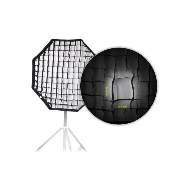 Valokuvaus hunajakenno 120 cm/47" kahdeksankulmaiselle sateenvarjo Softbox Studio / Strobe Umbrella Softbox