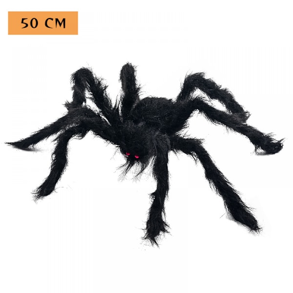 12ft gigantisk rund Halloween edderkoppnett kunstig pels rekvisitt skummel utendørs dekorasjon for uteplass dør sammenleggbar edderkoppnett