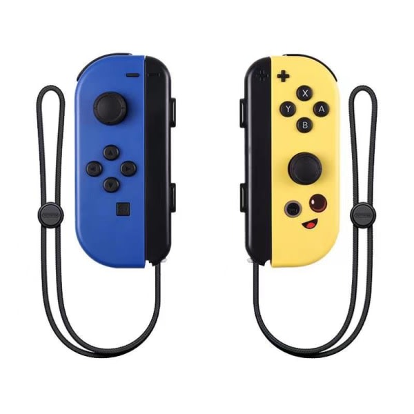 NS-switch vänster och höger handtag joycon handtag switch bluetooth handtag med fjärrväckning och handrem Baseball night
