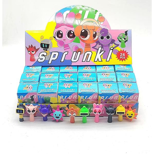24 rytm box blind toys hål musik lotteri blind box riv öppen musik trendigt spel poke musik grundskoleelever leksaker 14