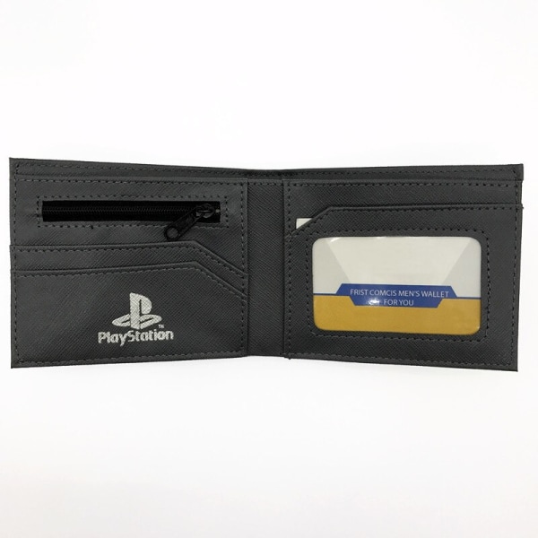 3D Touch-spel Playstation Purse Anime Cartoon PVC-plånböcker för studenter Pojke Flicka Pengar Mynthållare Kort plånbok