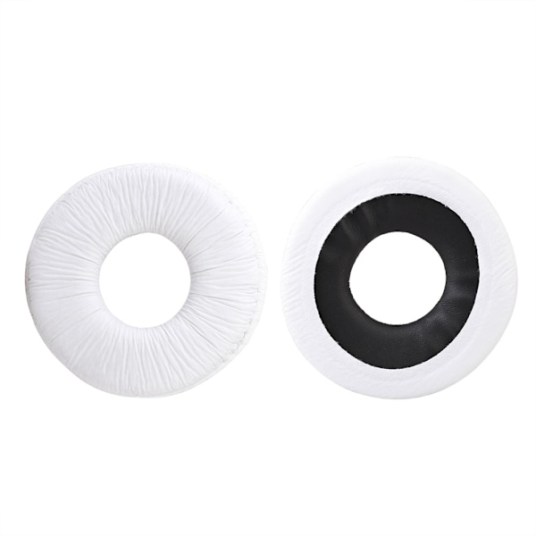 Ørepuder 70MM Hvide Høj Elasticitet Holdbare Bløde Komfortable Ørepuder til MDR ZX100 ZX300 Headset