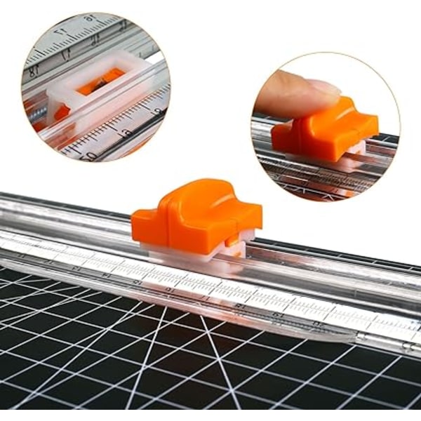 A4 Papirklipper 12 Tommer Titan Papirtrimmer Scrapbooking Sikkerhedsbeskyttelse