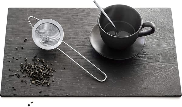 Te- og cocktail-sil, premium 304 rustfritt stål, fin konisk sil