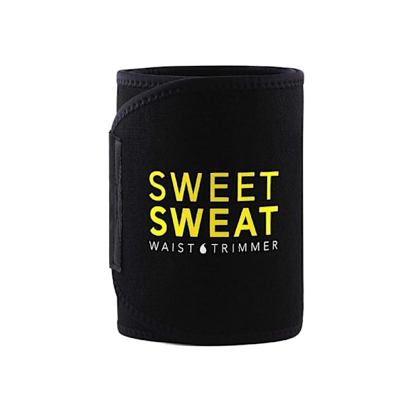 Svedbælte Forbrændingsbælte Fitness Cardio Sort Black Medium