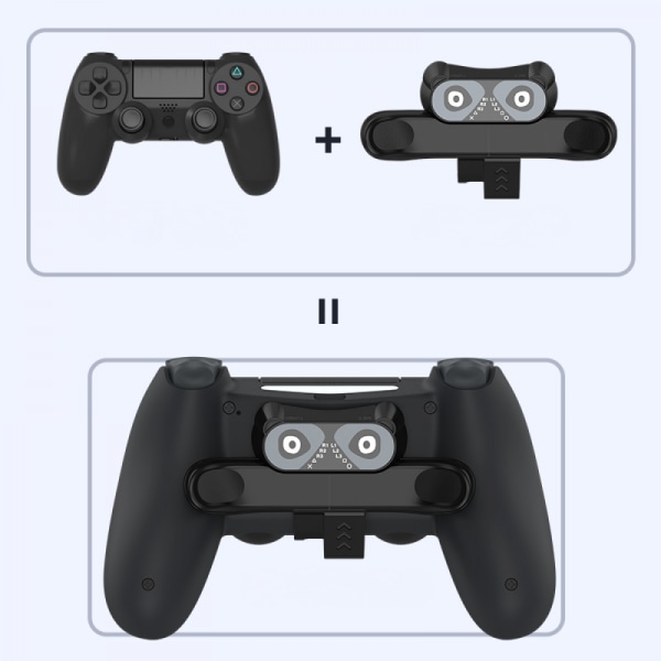 Paddles til PS4-controller, tilbageknaptilslutning til PS4-controller