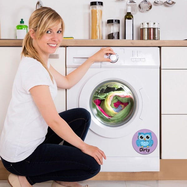 Køleskabsmagneter Magnetisk klistermærke til opvaskemaskine 3 3
