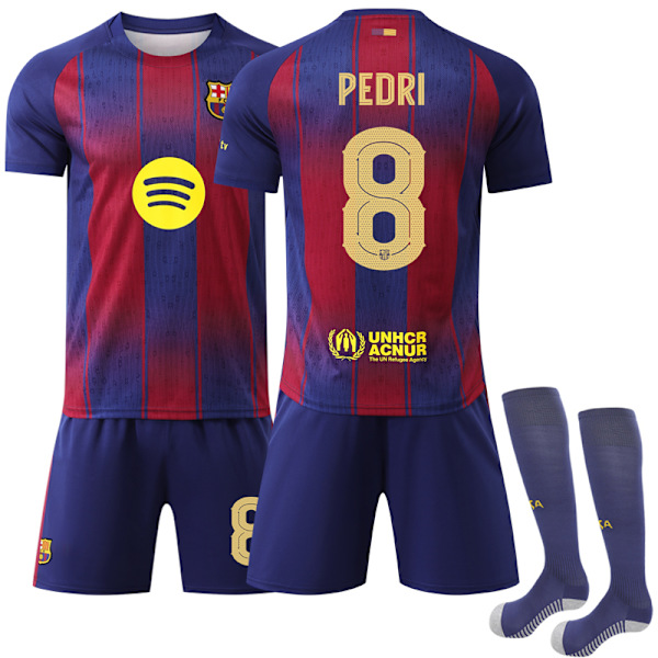 2025-2026 Barcelona Champions League version fodboldtrøje nr. 8 Pedri_xx Pedri 18