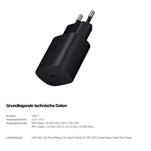 Hurtigoplader USB C Opladerkabel til Samsung Galaxy A55 A54 A53 A52 A52G A51