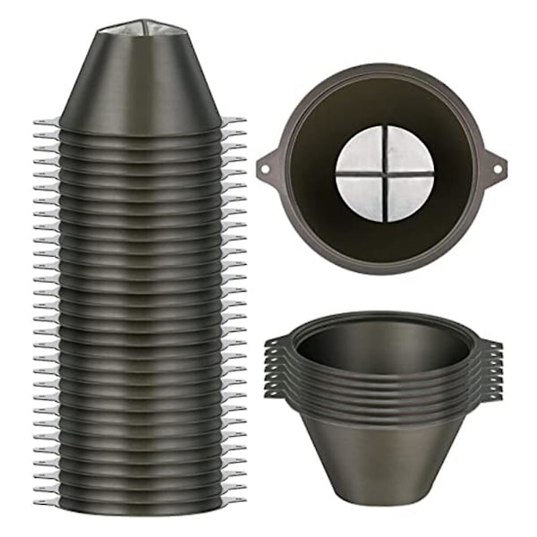30 st Färgfilter 100mm Plast Färgfilter med Fint Nylonnät Återanvändbart Industriellt Nylonnät Färg för Filter
