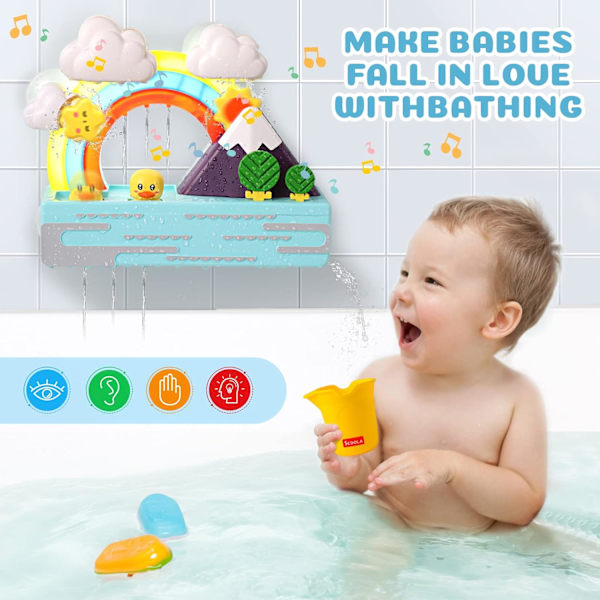 Badelegetøj til småbørn 3+ år, baby badelegetøj med optrækkelig and