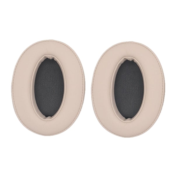 Läder Öronkuddar för Sony WH-H910N Hörlurar med Plastspänne Black