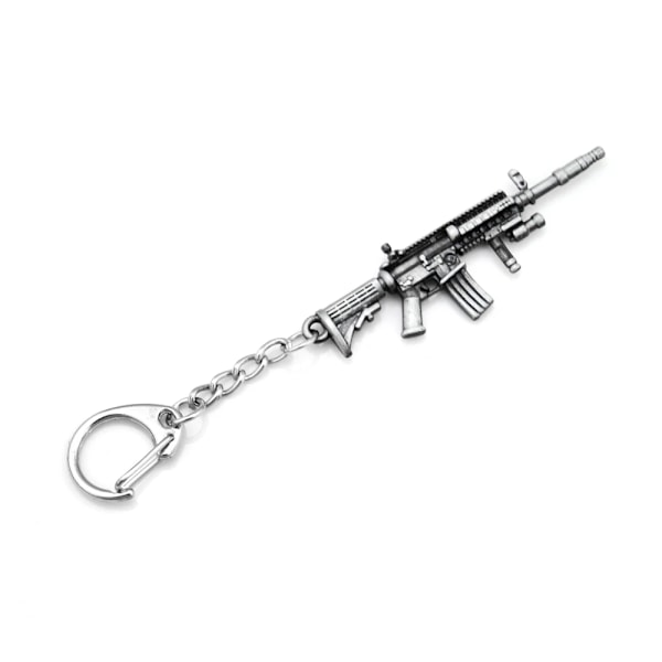 Uutuus Counter Strike Pistooli Ak47 Avainrengas Miehille Koriste Awp Kivääri Tarkka-ampuja Cs Go Saber Miesten Laukku Auton Avainrengas Korut Niin Antique Silver 18