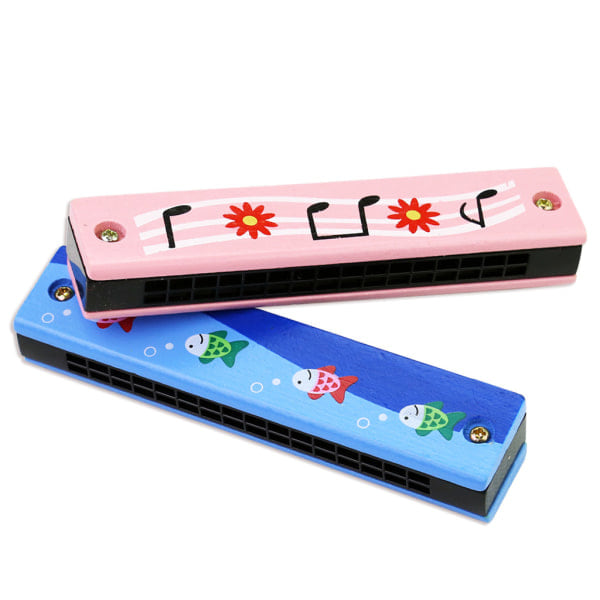Munnspill 16 Hull Harp Aksentert C Diatonisk Harp for Toneart C Blues Jazz Munnorgel Harp Tidlig Utdanning Musikk Sinn Trening
