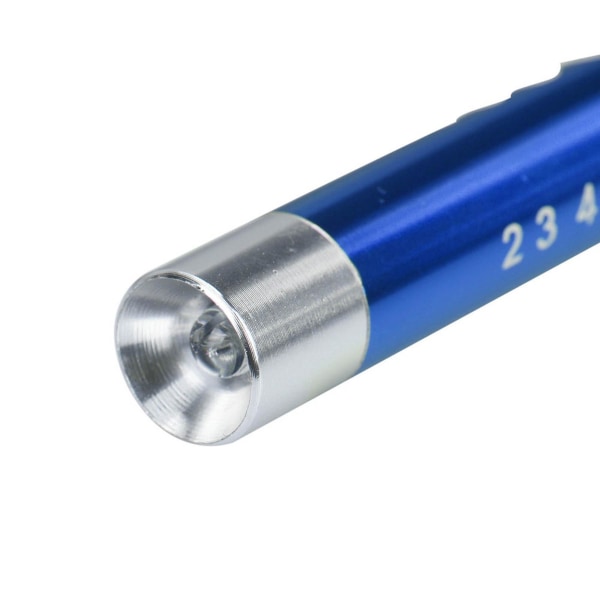 Led Sanitary Pen Light Aluminium Penna Ficklampa Vitt Ljus Ljus Inspektion Pupill Light For Oral