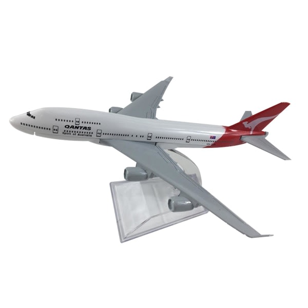 Naivear modellegetøj Delikat kreativ multifunktionel flymodel Figurdekoration til kontor Australien A380