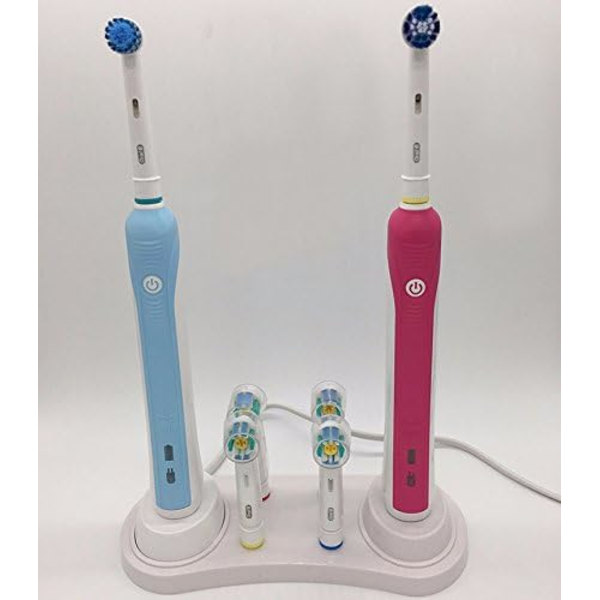 Laddningsställ för Oral B & Oral B PRO-serien, Hårdplastställ med platsbesparande design för badrumsförvaring_xx
