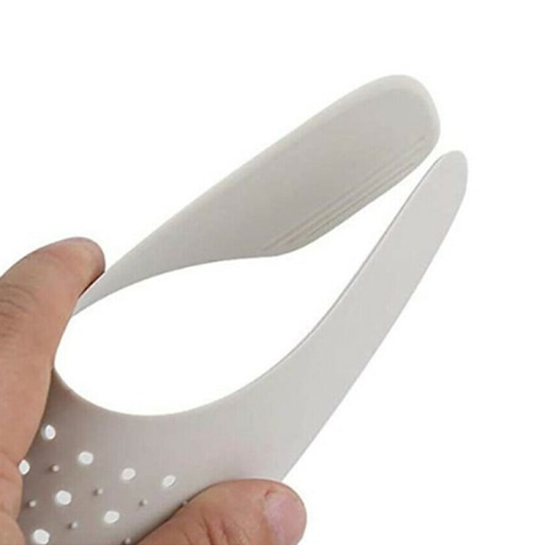 Trainer Comfy Anti Crease Sneaker Shields Shoes Peotector White White L