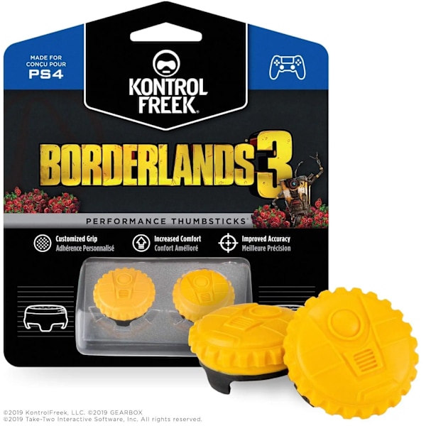 KontrolFreek FPS Freek Galaxy for Playstation PS4 5 High-Rise Analog Stick Joystick Controller Performance Thumbsticks PS5 4-5