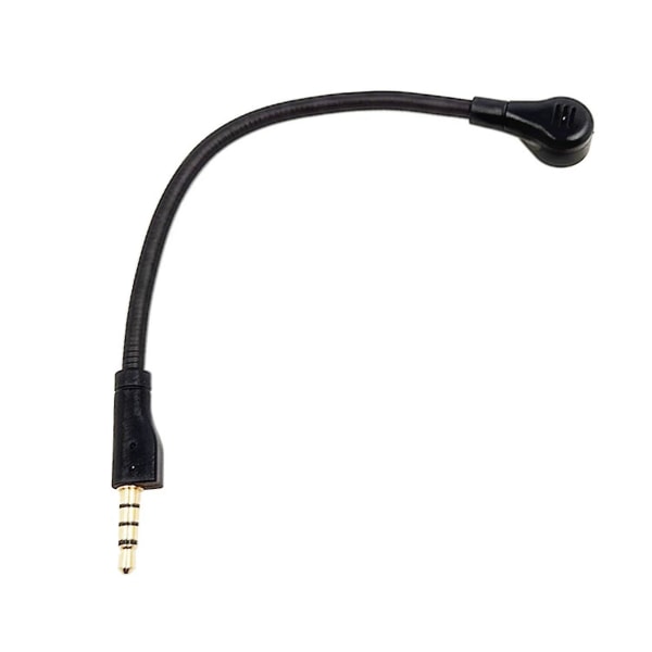 Kuulokemikrofoni Plug Play Vaihdettava, joustava 3,5 mm ympärisuuntainen pelikuulokemikrofoni Yhteensopiva Logitech-g Pro X (koko: 1)