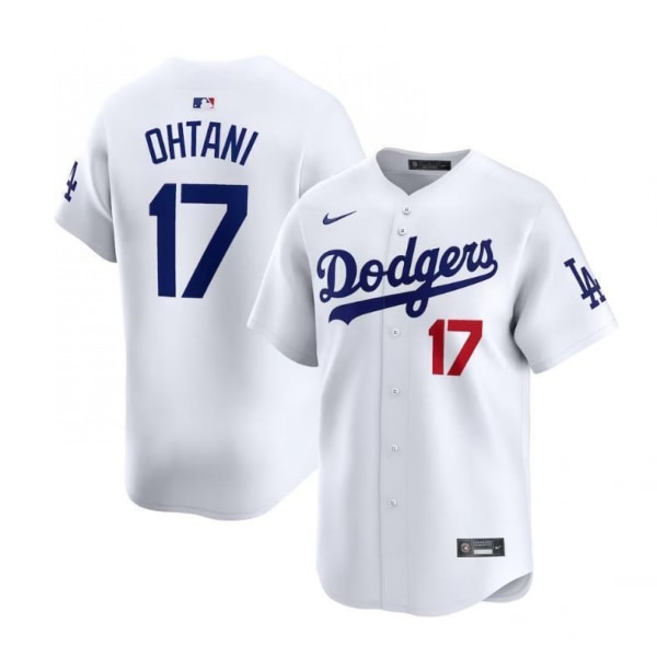 Shohei Ohtani DODGERS Hjemmetrøje til mænd med begrænset spillere - alle syet XXL