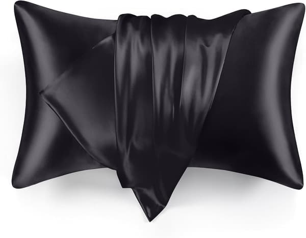 Dekorative pudebetræk Moderne pudebetræk Bløde til sofa og stue Åndbare 75 x 50 cm Sort 2 stk