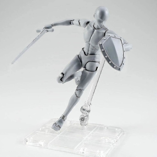 Action Figur Tegning Model, Tegning Figurer For kunstnere Action Figur Model Human Mannequin Man Wom (FMY) 8,3 x 7,2 x 1,6 tommer 8.3 x 7.2 x 1.6 inches Female
