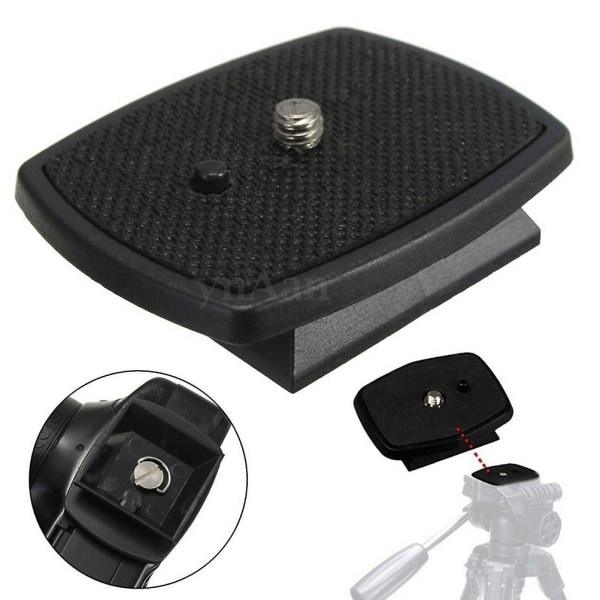 Ny Hurtigudløsningsplade Skrue Adapter Tripod Montering Hoved Til Sony Dslr Slr Kamera Shytmv