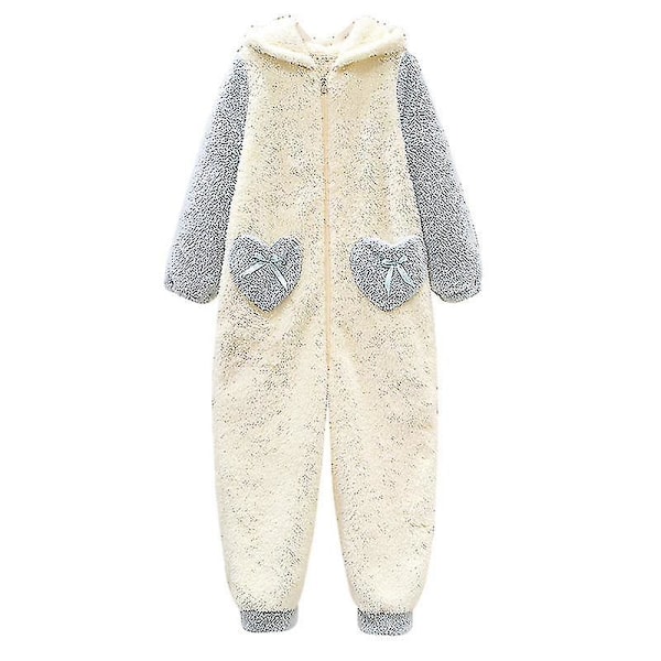 Sanrioed Plush Anime Cinnamoroll Talvivillaiset Lasten Haalarit Tytöille ja Pojille Vauvan Hyppyhaalari Vauvan Vaatteet Pyjamat Lasten Hyppyhaalarit Lahja 160 cm