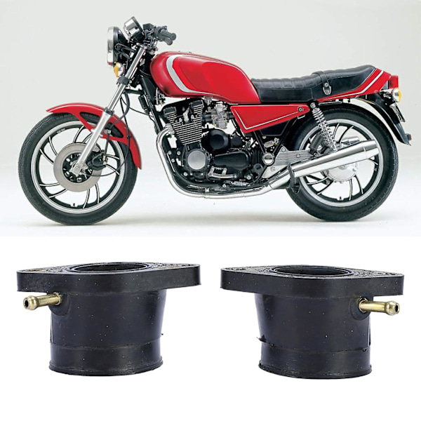 4 stk. Karburator Indsugningsrør Holdbart Gummi Indsugningsrør Støvle 5g2-13596-01-00 Til Yamaha Xj650 Xj750