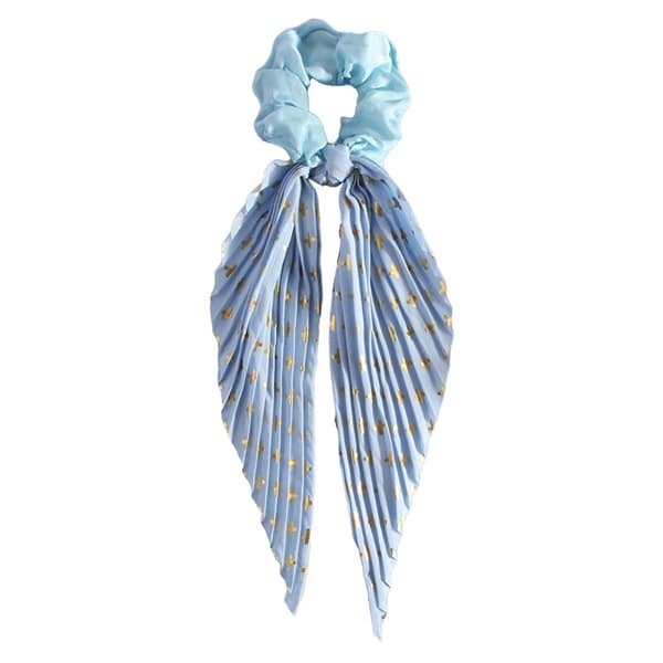 Håndlavet Vintage Flæse Hår Scrunchie, Retro Bånd Hestehale Elastik Hårbånd til Kvinder og Piger Beige