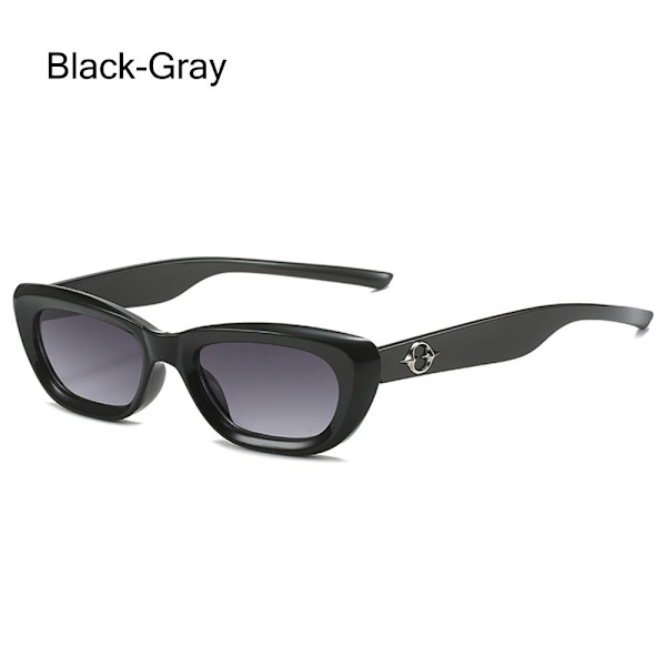Kissan silmälasit Tähti Y2K Aurinkolasit MUSTA-HARMAA MUSTA-HARMAA Black-Gray Black-Gray
