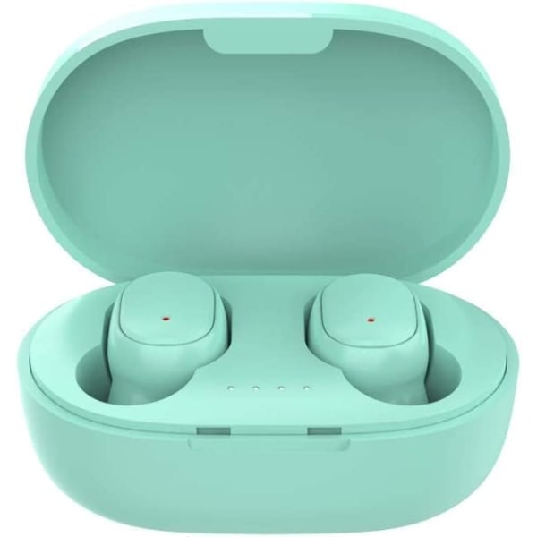 Nye øretelefoner A6S trådløs øretelefon Surround Sound Smart Touch-hovedtelefon Bluetooth Green
