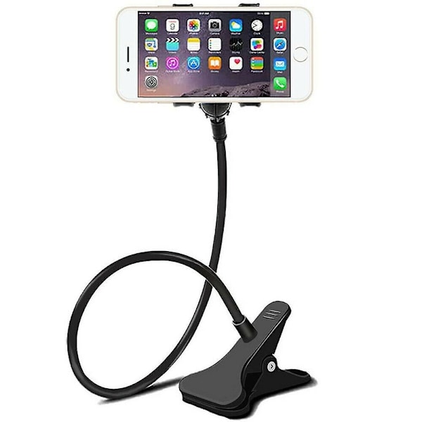 Universal Lazy Mobiltelefon Svanehals Stativ Holder Fleksibel Seng Skrivebord Bordfeste [Fw]