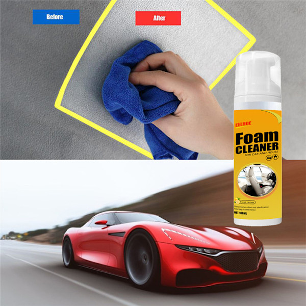 Super Dekontaminerings- og Rustrensningssæt Rensemiddel og Rustfjernelsesspray Biltilbehør Rust Removal Spray