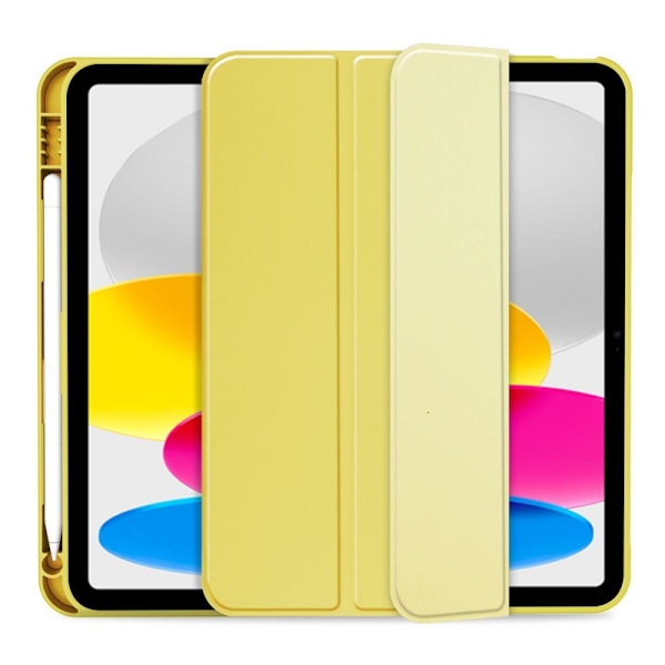 Tech-Protect iPad 10.9 2022 Fodral SmartCase Pennhållare Gul