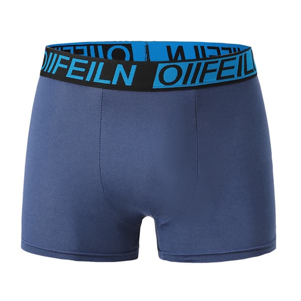5-pak bomulds boxershorts til mænd, elastisk linning, åndbare og lette til hverdagsbrug 5 PCS XL