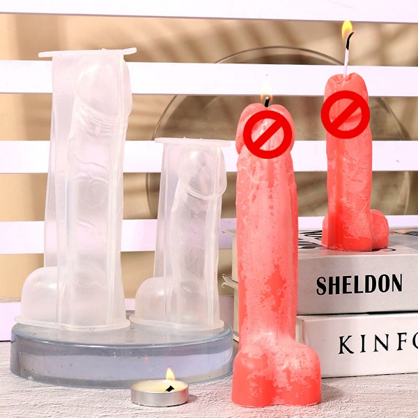 Silikonformer for støping av 3D-kroppslys