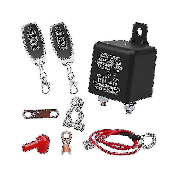 Akun etäkytkin, langaton akun etäkytkin, 12V 200A Double-Perfect