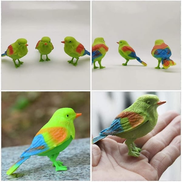 Simuleringsspråk aktiverade fågelleksaker, röstaktiverad papegoja
