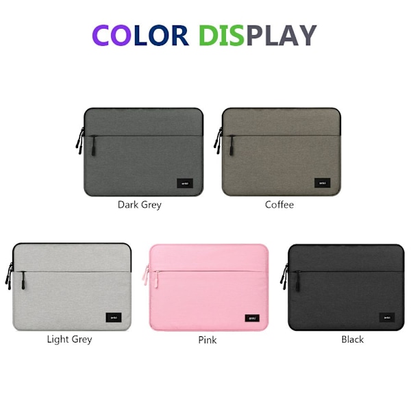 Fodral tum väska fodral Laptop Rosa 13,3 tum Rosa Pink 13.3 inches